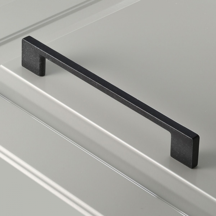 Uzo - Maner pentru mobila, finisaj argint antichizat, L:288 mm [4]