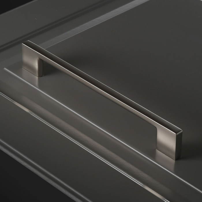 Uzo - Maner pentru mobila, finisaj nichel satin, L:352 mm [4]