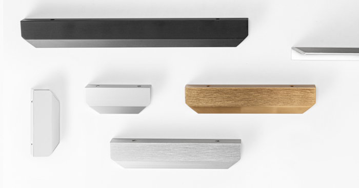 Vann - Maner pentru mobilier, finisaj anodizat aluminiu lucios, L:100 mm [6]