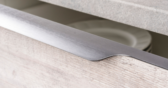 Maner pentru mobila Vector, finisaj negru periat [2]