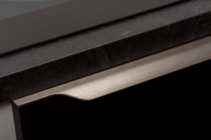 Maner pentru mobila Vector, finisaj otel inoxidabil [5]