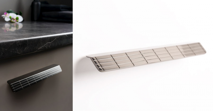 Wallace - Maner pentru mobila, finisaj nichel negru lustruit, L 210 mm [4]