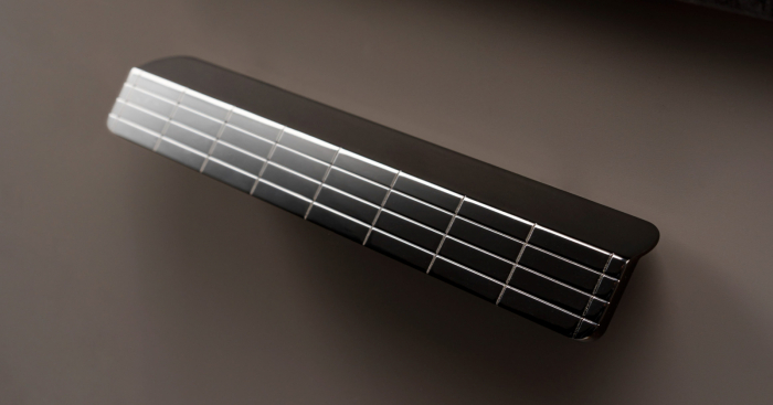 Wallace - Maner pentru mobila, finisaj nichel negru lustruit, L 210 mm [2]