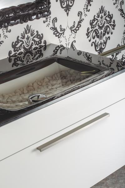 Angle - Maner pentru mobilier, finisaj otel inoxidabil, L:100 mm [4]