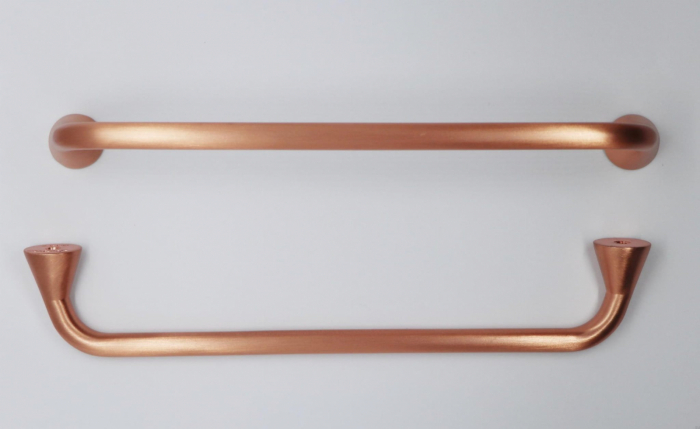 Bella - Maner pentru mobilier, finisaj cupru periat [5]