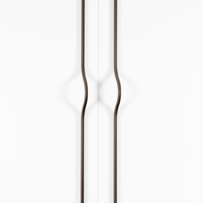 Brave - Maner pentru mobilier, finisaj maro metalizat, L= 600 mm [4]