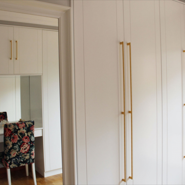 Graf Mini Long - Maner pentru mobilier, finisaj alama intunecata periata, L: 1200 mm [5]