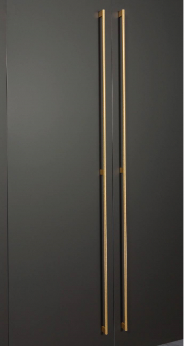 Graf Mini Long - Maner pentru mobilier, finisaj alama intunecata periata, L: 1200 mm [2]