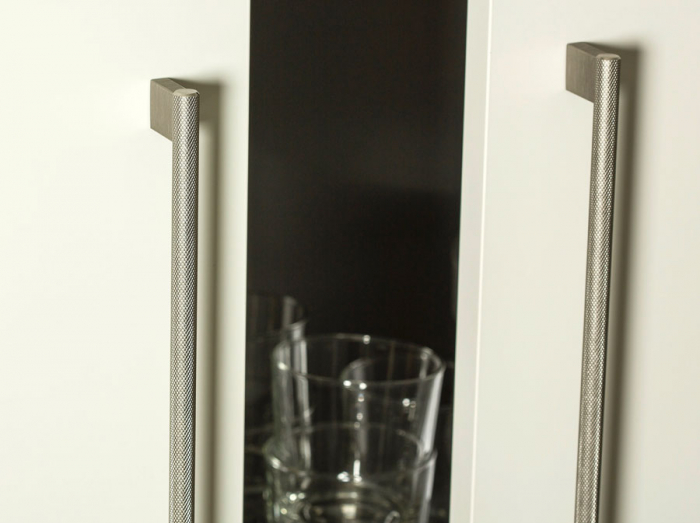 Graf Mini Long - Maner pentru mobilier, finisaj otel inoxidabil, L: 1200 mm [6]