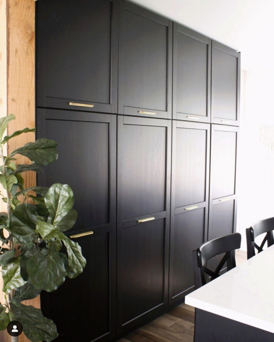 Nick - Maner pentru mobilier, alama periata, L: 178 mm [5]