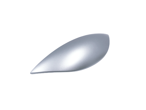 Maner pentru mobilier Space, finisaj aluminiu, L:95 mm [1]