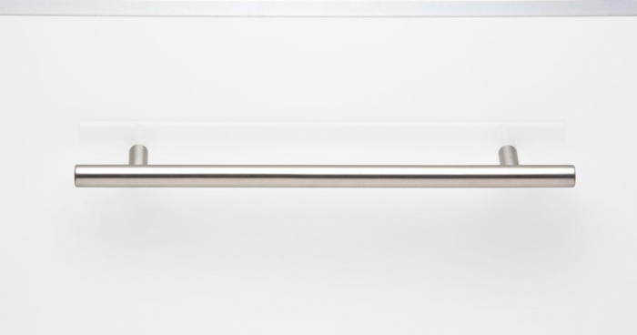 Tub - Maner pentru mobilier, finisaj otel inoxidabil, L:256 mm [2]