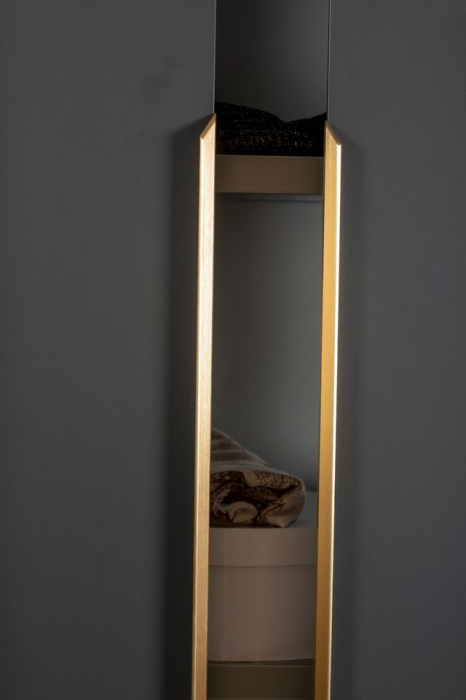 Vann Long - Maner pentru mobilier, finisaj alama shadow periata, L: 1200 mm [2]