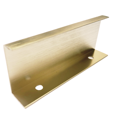 Way - Maner pentru mobilier, finisaj alama shadow periata, L:100 mm [3]