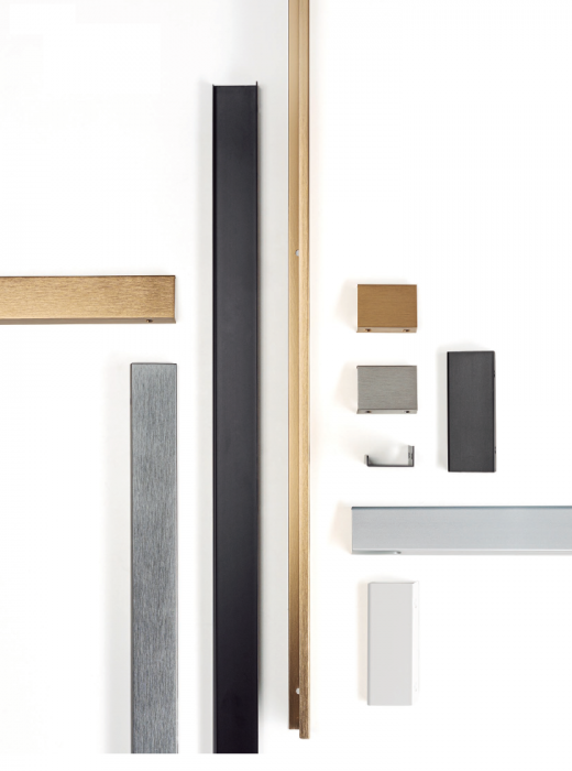 Way - Maner pentru mobilier, finisaj otel inoxidabil, L:400 mm [5]