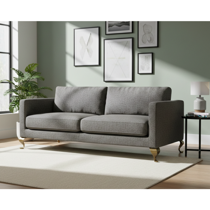 Sigma – Picior pentru mobilier / canapea, finisaj alamă antichizată, H: 150 mm [3]