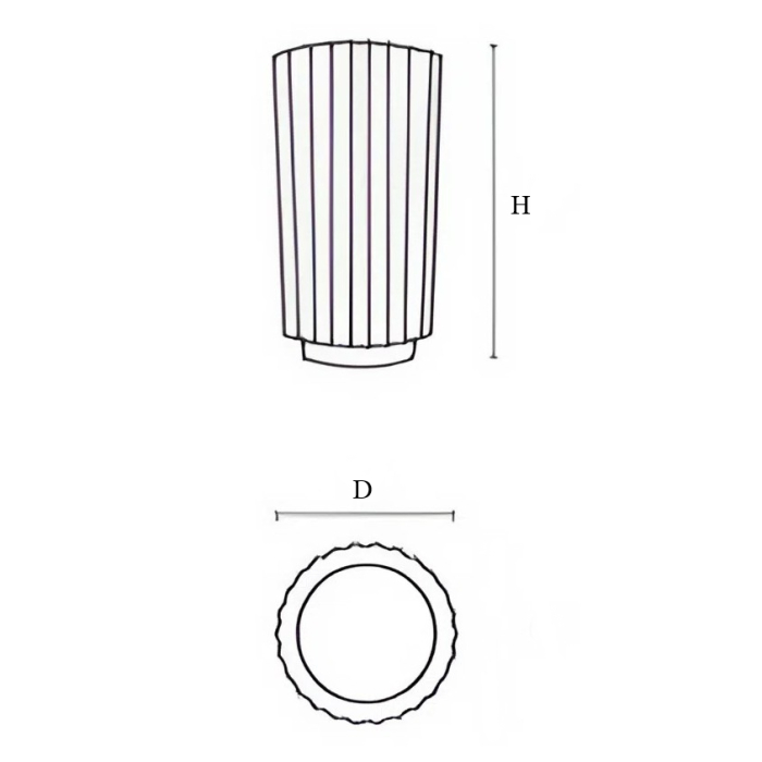 Stria - Buton pentru mobila, finisaj nichel satin, D:15 mm [5]