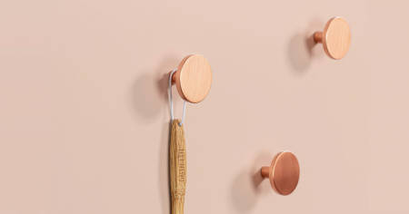 Como - Agatatoare cuier, finisaj crom lucios, 41x25 mm [1]