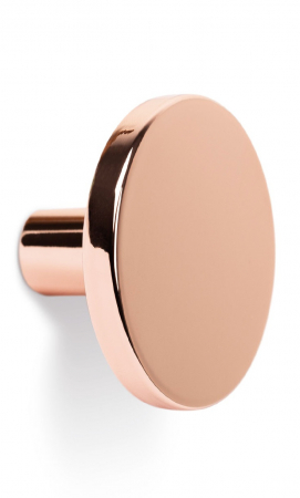 Luxury & Glam - Como - Agatatoare cuier, finisaj cupru lustruit, 41x25 mm