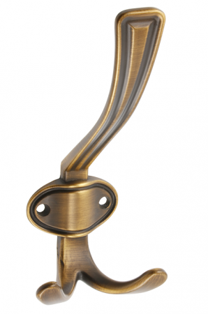 Vintage & Retro - Coruna - Agatatoare cuier, finisaj bronz antichizat, 158x66 mm