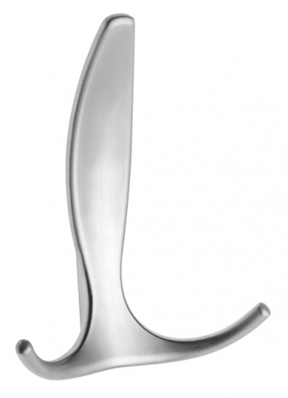 Agatatori cuier - Agatatoare cuier E-018, finisaj aluminiu, 101x75x35 mm