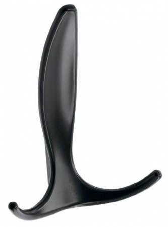 Agatatori cuier - Agatatoare cuier E-018, finisaj negru mat, 101x75x35 mm