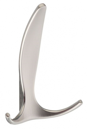 Agatatori cuier - Agatatoare cuier E-018, finisaj otel periat, 101x75x35 mm