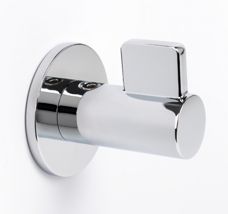 Luxury & Glam - Fin - Agatatoare cuier, finisaj crom lucios, 50x54x52 mm