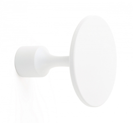 Industiale - Floid - Agatatoare cuier, finisaj alb mat, D:60 mm