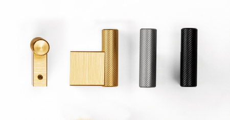 Graf - Agatatoare cuier, finisaj negru periat, 14x41x50 mm [2]