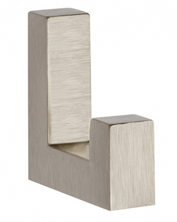 Clasice - Agatatoare cuier simplu K2201, finisaj otel periat, 40x12x40 mm