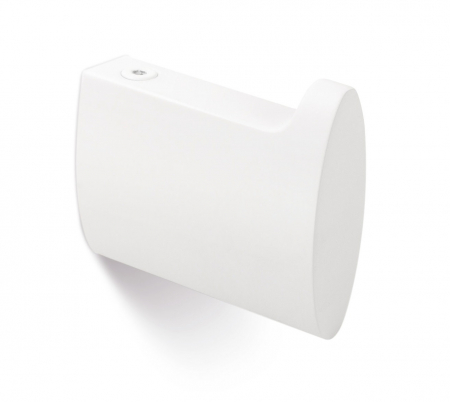 Scandinave - Takk - Agatatoare cuier, finisaj alb mat, 16x50x57 mm