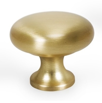 Scandinavi - Duke - Buton pentru mobilier, finisaj alama periata