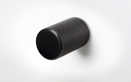 Industriali - Buton Graf, finisaj negru mat