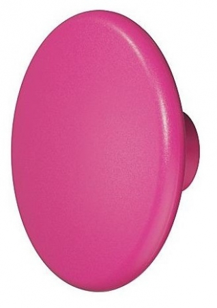 Manere pentru mobila - Buton pentru mobila Antillo, finisaj fucsia, D:52 mm