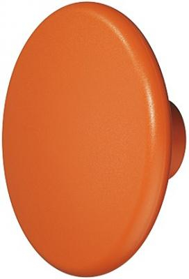 Manere pentru mobila - Buton pentru mobila Antillo, finisaj portocaliu, D:52 mm