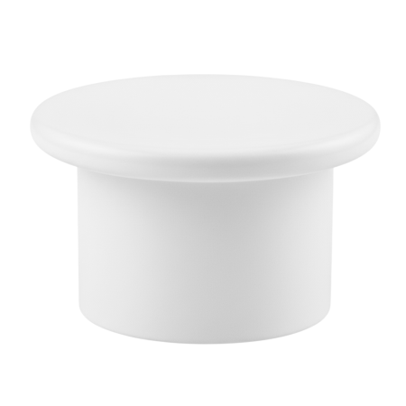 Scandinavi - Aspen - Buton pentru mobila, finisaj alb, D:48 mm