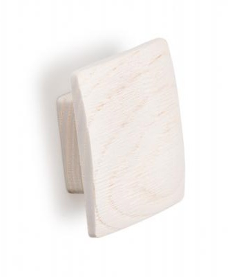 Butoni din lemn - Buton pentru mobila Balto, finisaj alb periat