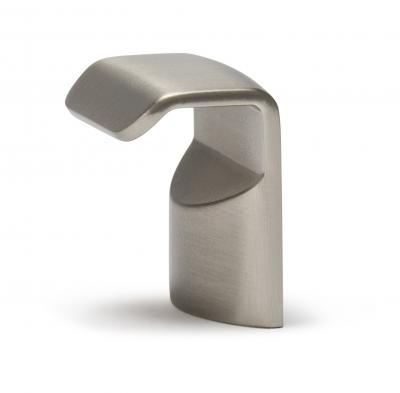 Moderni - Buton pentru mobila Hook, finisaj nichel periat