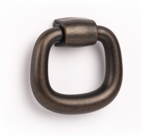 Vintage & Retro - Pendant - Buton pentru mobila, finisaj alama antichizata, L:39.3 mm