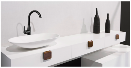 Buton pentru mobila Tacco, finisaj nuc [5]