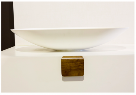 Butoni din lemn - Buton pentru mobila Tacco, finisaj nuc