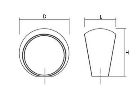 Buton pentru mobilier Ball nichel periat D:23.3 mm [1]