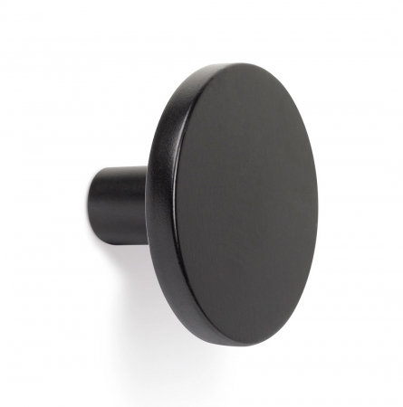 Industriali - Como Big - Buton pentru mobilier, negru mat, D: 41 mm