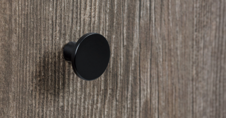 Como - Buton pentru mobilier, negru mat [1]
