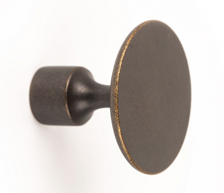 Vintage & Retro - Floid - Buton pentru mobila, finisaj alama antichizata, D:34,8 mm