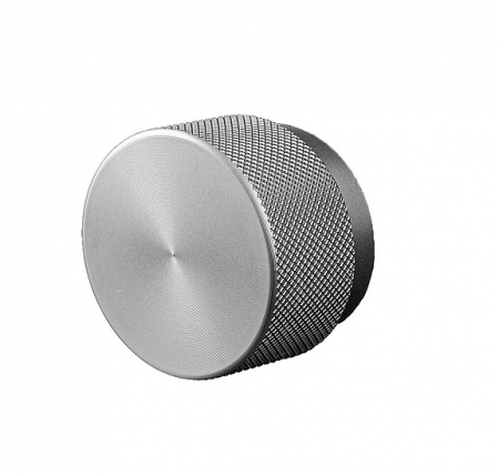 Industriali - Graf Big - Buton pentru mobilier, finisaj otel inoxidabil, D:50 mm