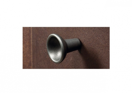 Buton pentru mobilier Raviolo finisaj cositor [1]