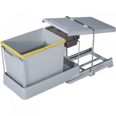 Cos de gunoi incorporabil Pelikan 21600, cu extragere automata, cu un recipient de 16 L si unul de 1 L [3]
