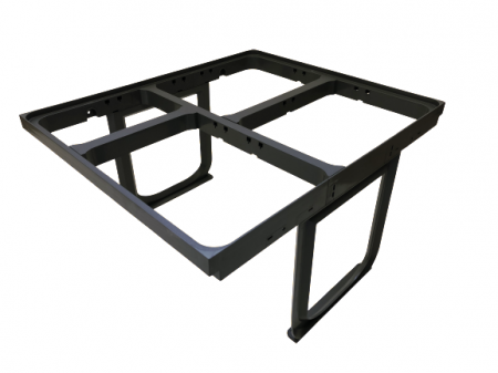 Cos de gunoi Jazz 60 incorporabil, colectare selectiva, 3 compartimente x15 litri si 1x7 litri, H300 mm [1]
